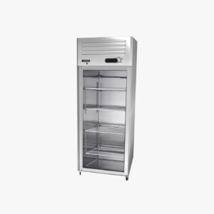 SINGLE GLASS DOOR UPRIGHT REFRIGERATOR GN2/1