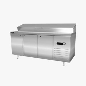 SALAD PREPARATION REFRIGERATED COUNTER 3 DOOR