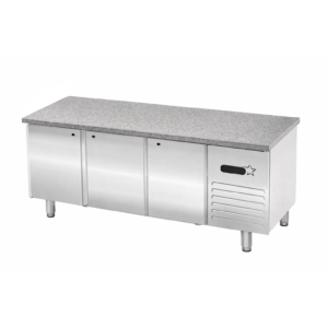 THREE DOORS PASTRY UNDER COUNTER FREEZER (ONLY SS 304 COVER)