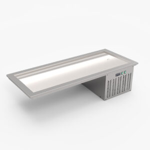 Drop in cold plate stainless steel
