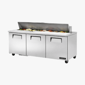 SALAD PREPARATION REFRIGERATOR THREE DOORS 72