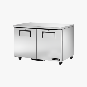 UNDER COUNTER REFRIGERATOR DOUBLE DOORS