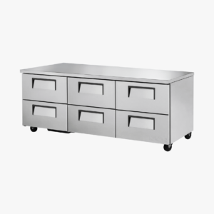 UNDER COUNTER REFRIGERATOR SIX DRAWERS 72